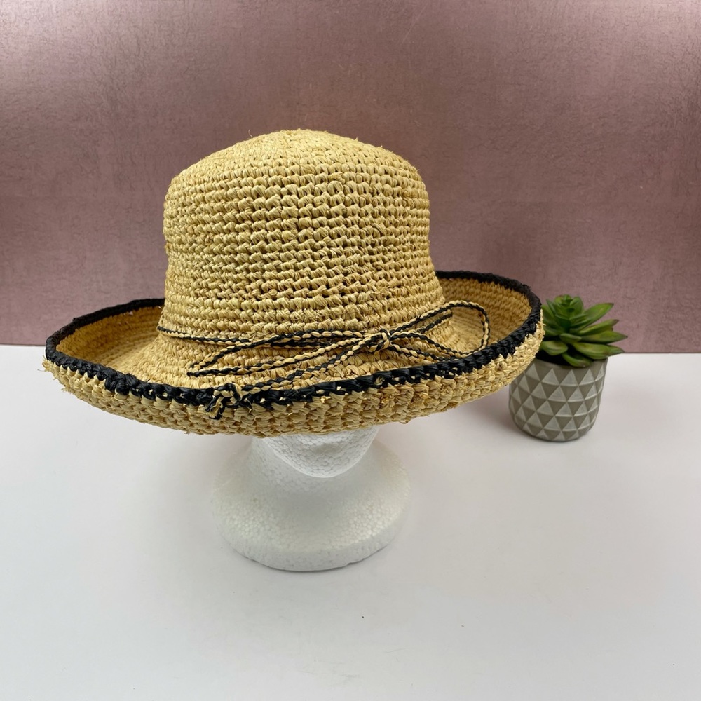 The Scala Collection Straw Brown Hat Sun Beach Outdoor Women